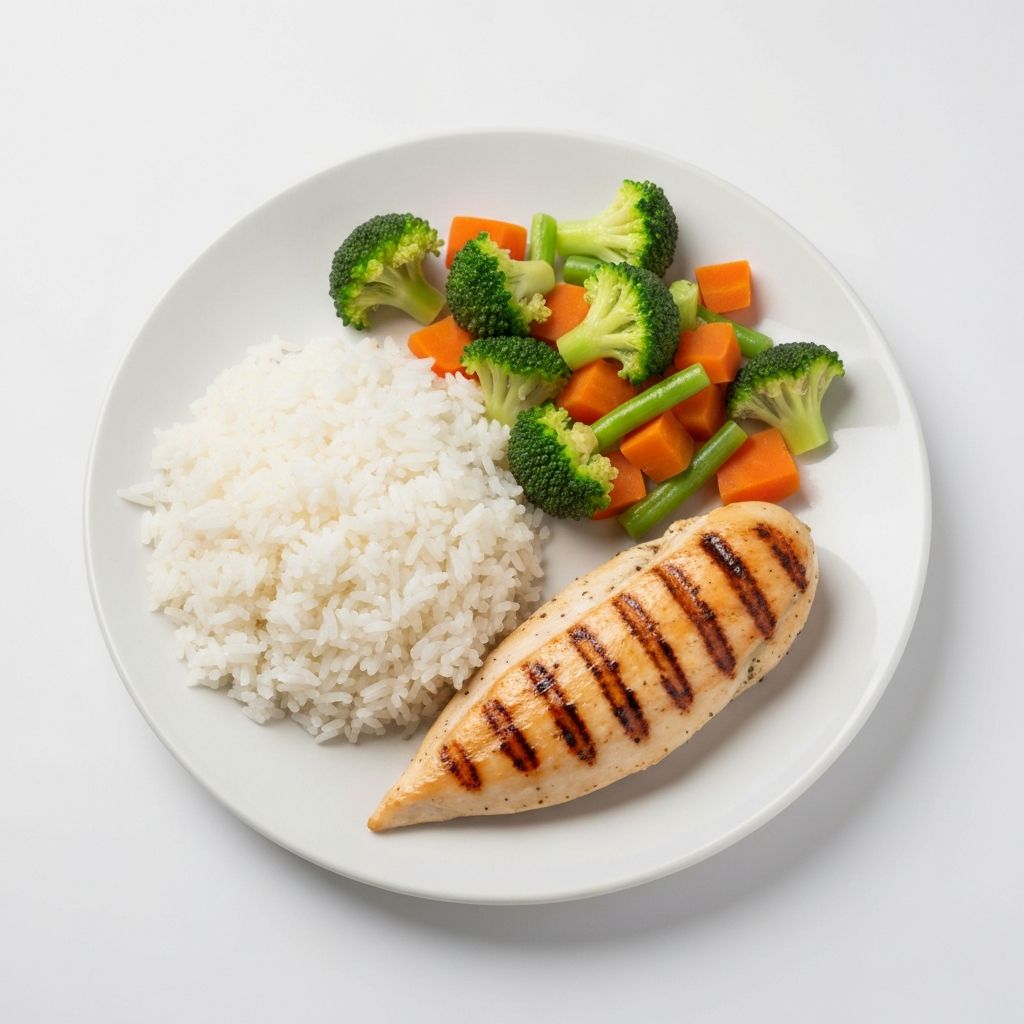 Precisely measured clinical portion plate